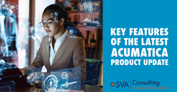 key features of the latest acumatica product update