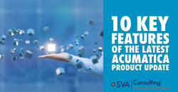 10 key features of the latest acumatica product update