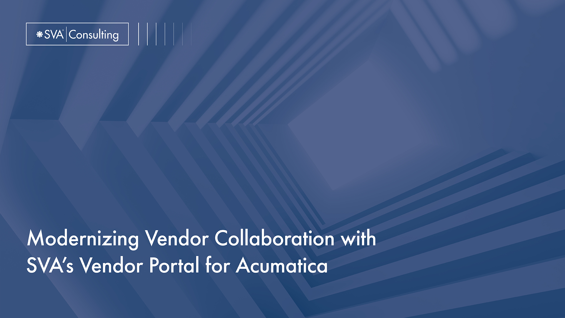 Modernizing Vendor Collaboration with SVA’s Vendor Portal for Acumatica