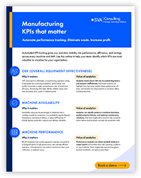 Injection Molding Data Visualization Starter Kit