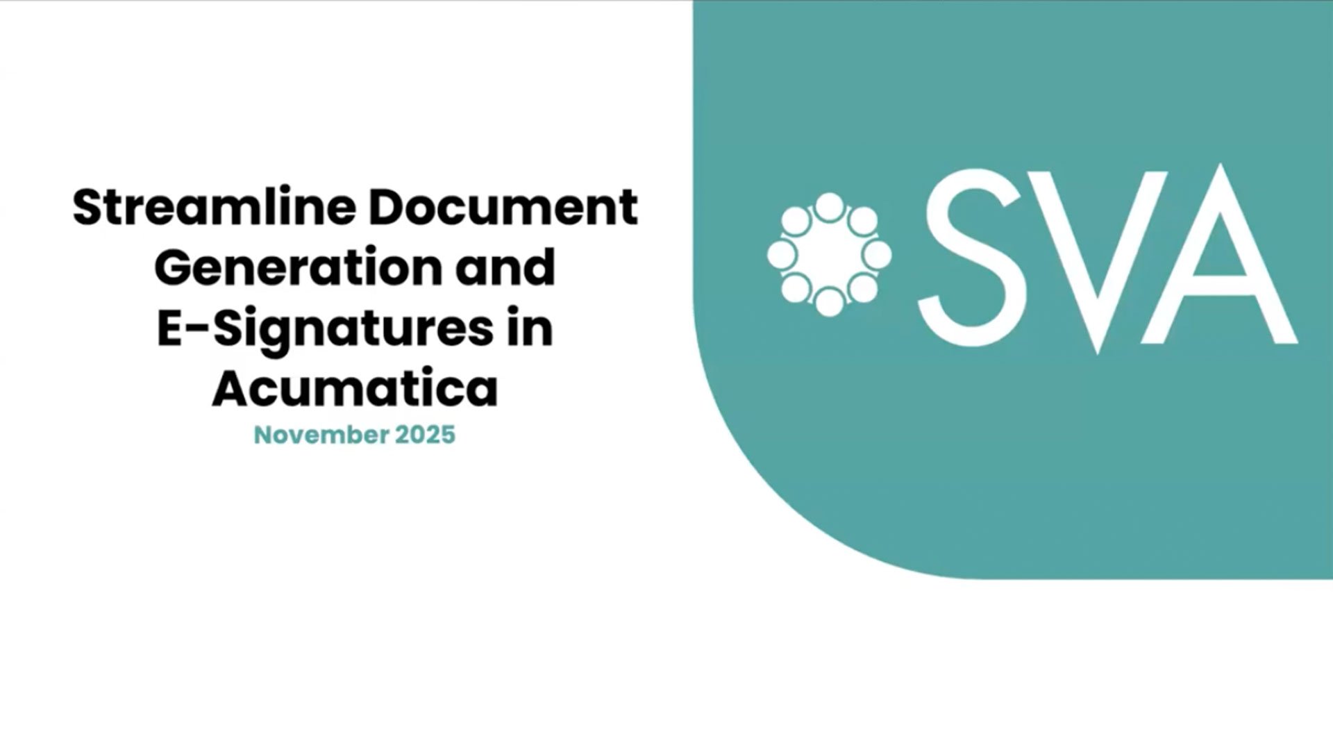 Streamline Document Generation and E-Signatures in Acumatica 