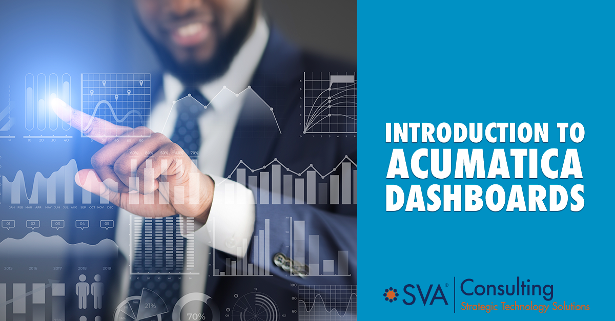 Introduction to Acumatica Dashboards | SVA Consulting