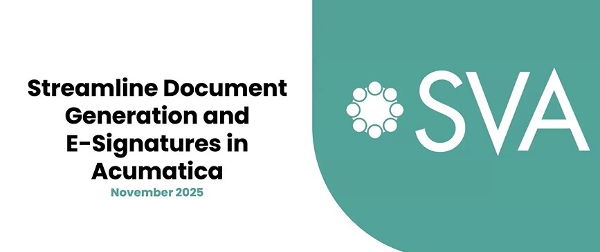 Streamline Document Generation and E-Signatures in Acumatica 