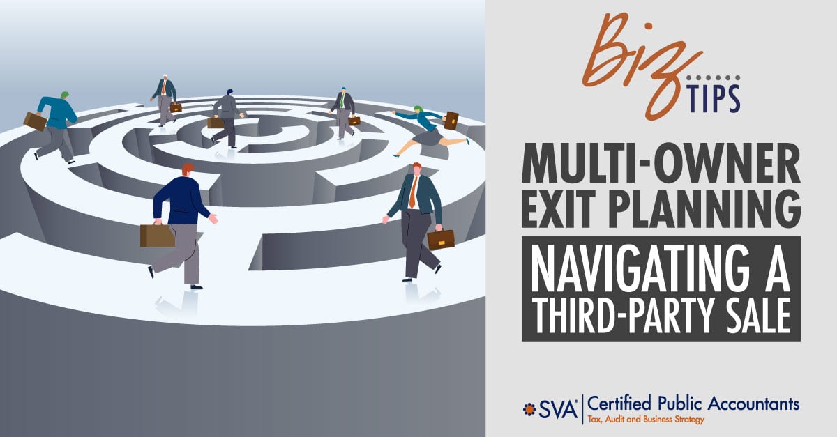 Multi-Owner Exit Planning: Navigating a Third-Party Sale