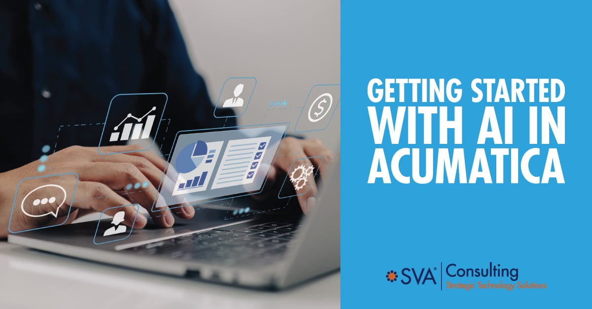Getting Started with AI in Acumatica | SVA Consulting