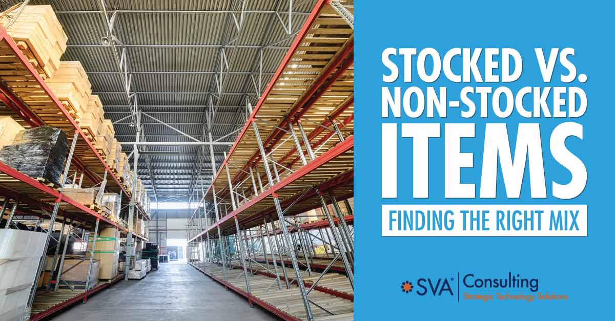 Stocked vs. Non-Stocked Items: Finding the Right Mix
