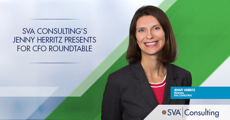 SVA Consulting’s Jenny Herritz Presents for CFO Roundtable