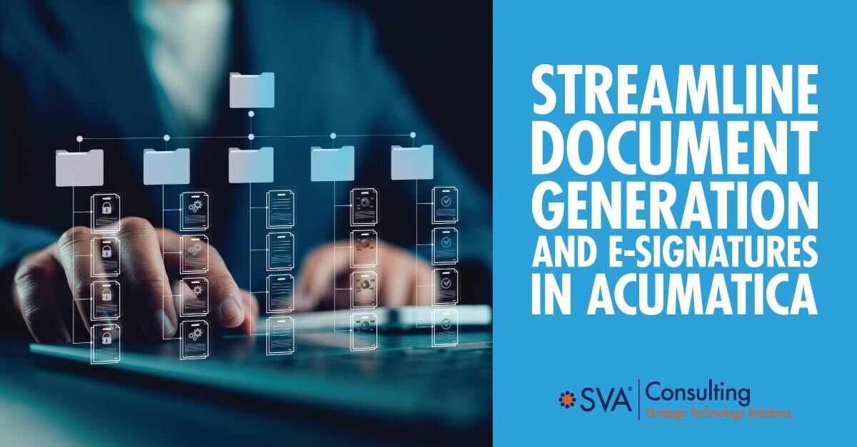 Streamline Document Generation and E-Signatures in Acumatica