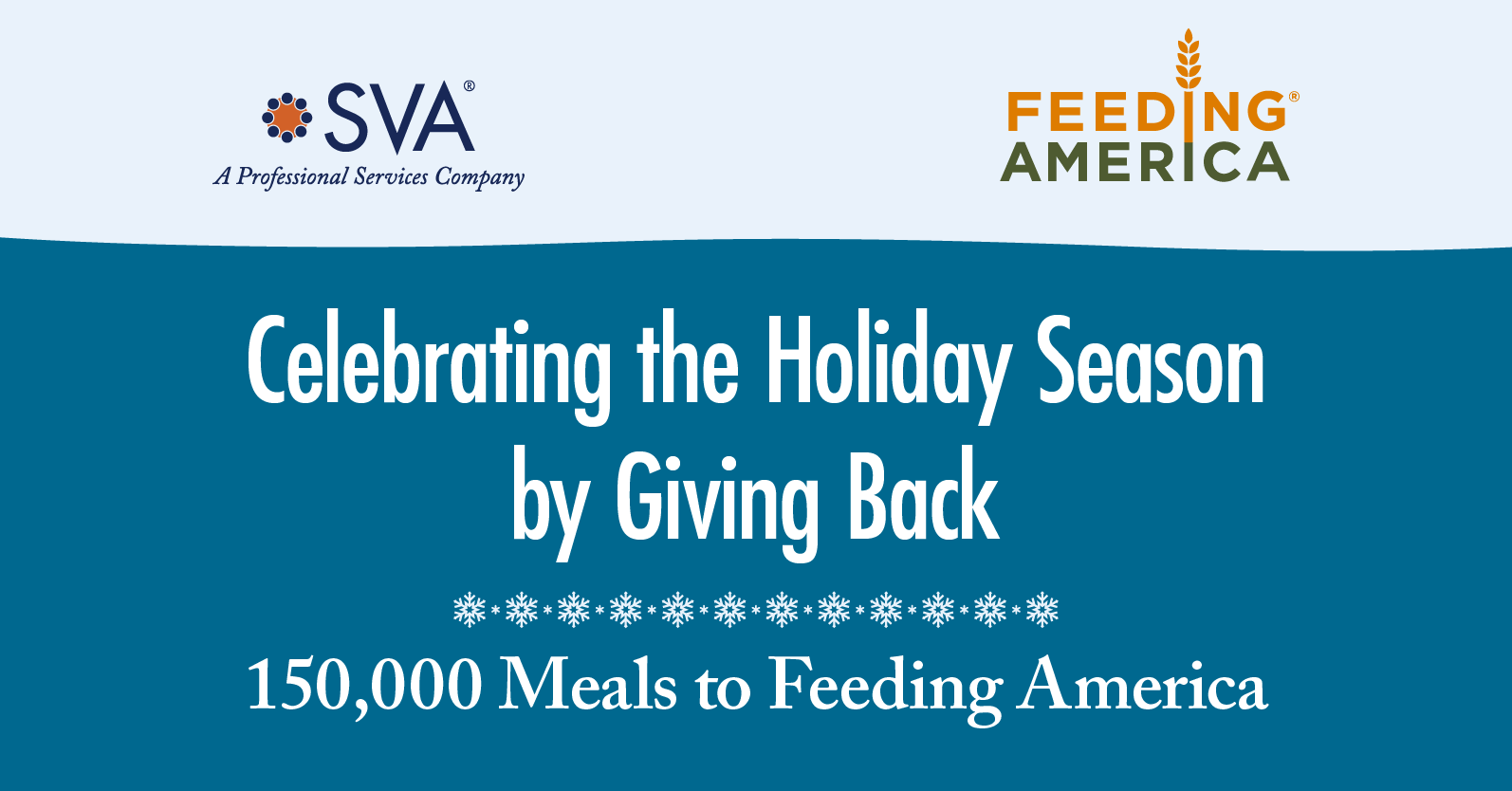 SVA is Celebrating the Holiday Season by Giving Back