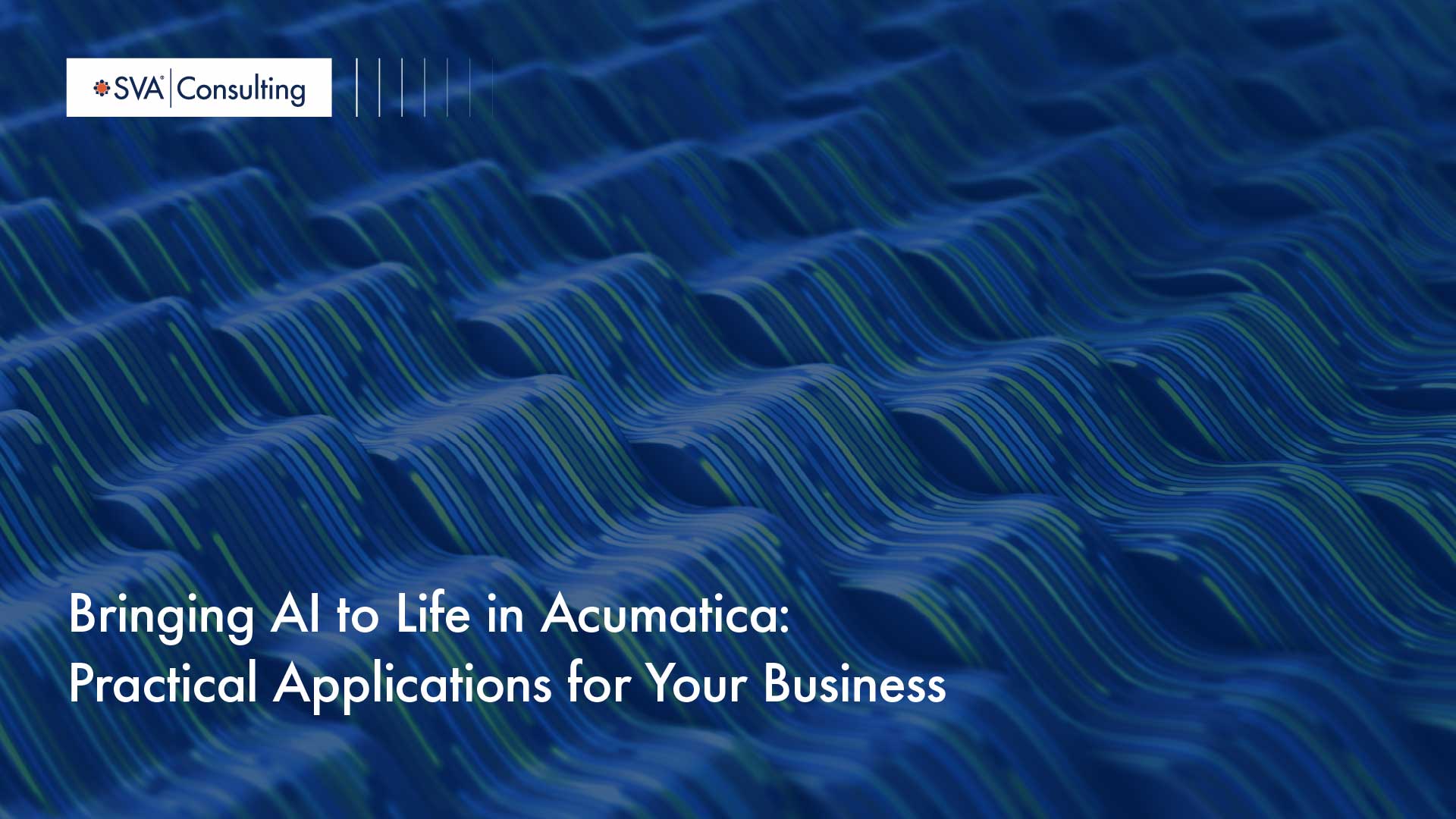 Bringing AI to Life in Acumatica: Practical Applications for Your Business